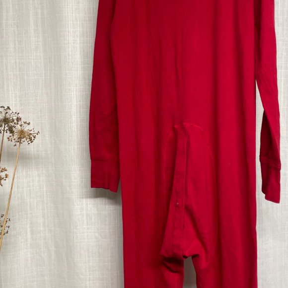 Carhartt K226 Midweight Cotton Union Suit Red Men's Medium - Picture 8 of 12